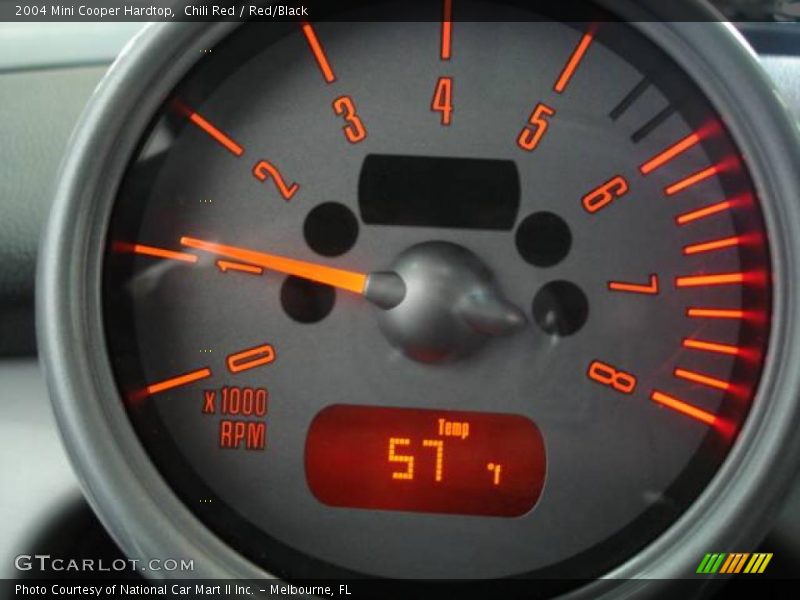 Chili Red / Red/Black 2004 Mini Cooper Hardtop