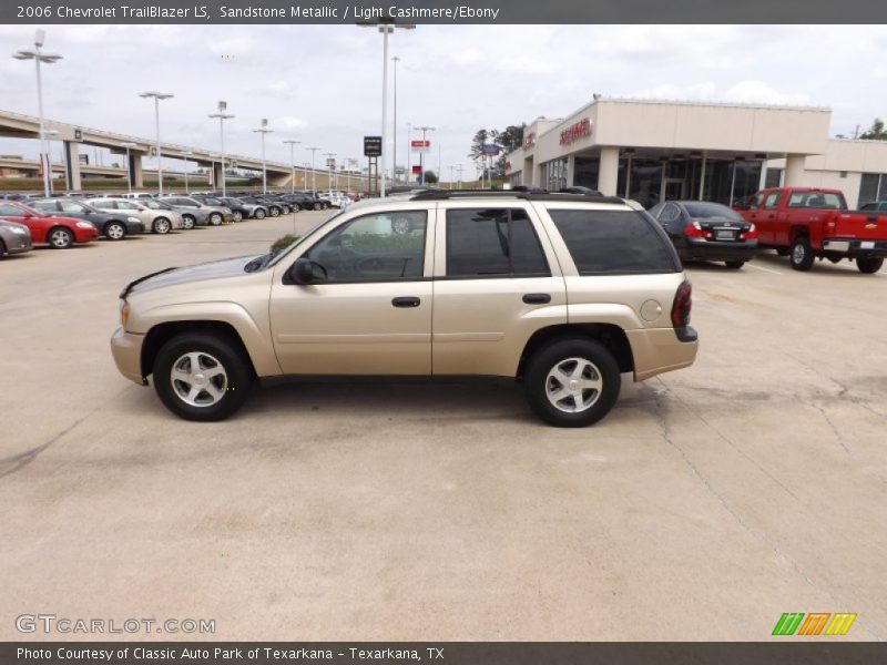 Sandstone Metallic / Light Cashmere/Ebony 2006 Chevrolet TrailBlazer LS