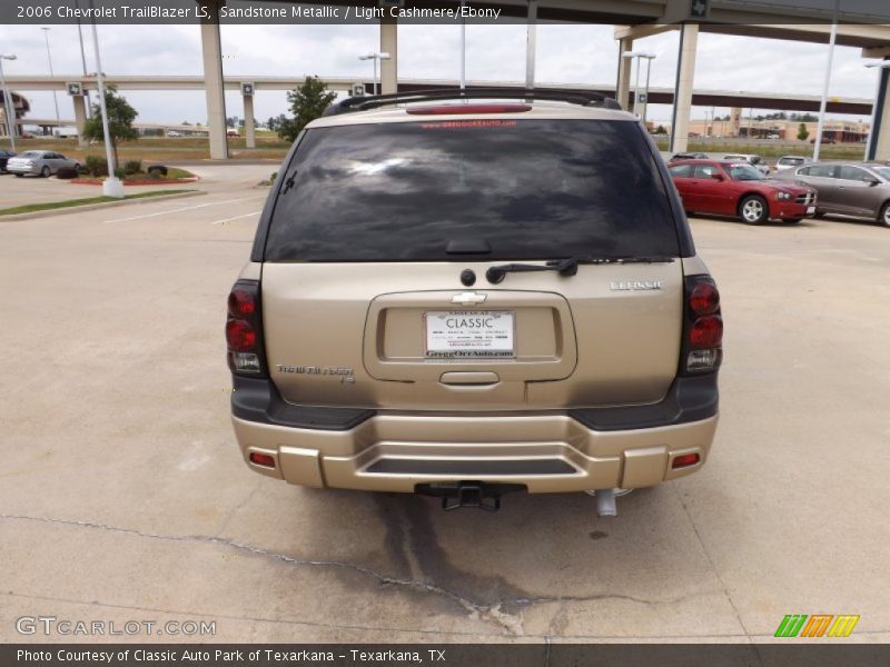 Sandstone Metallic / Light Cashmere/Ebony 2006 Chevrolet TrailBlazer LS