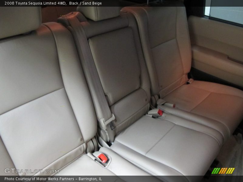 Black / Sand Beige 2008 Toyota Sequoia Limited 4WD