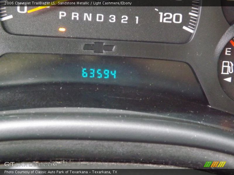 Sandstone Metallic / Light Cashmere/Ebony 2006 Chevrolet TrailBlazer LS