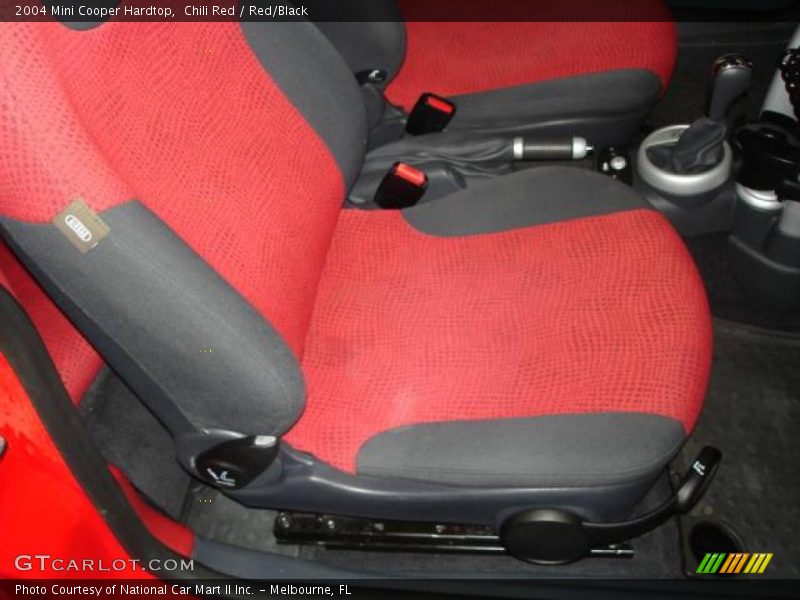 Chili Red / Red/Black 2004 Mini Cooper Hardtop