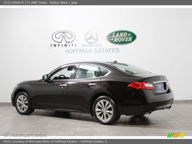 Malbec Black / Java 2012 Infiniti M 37x AWD Sedan