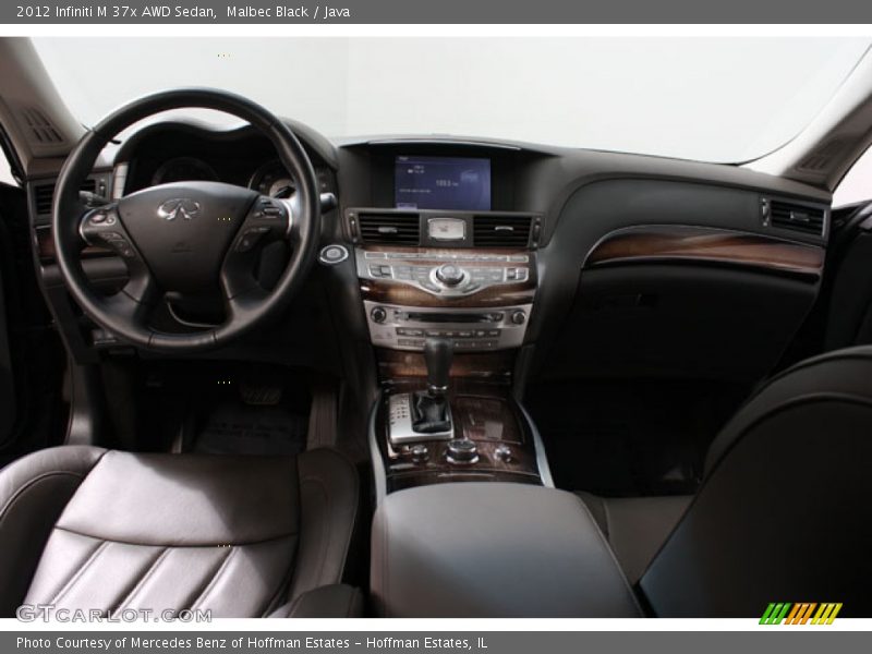 Malbec Black / Java 2012 Infiniti M 37x AWD Sedan