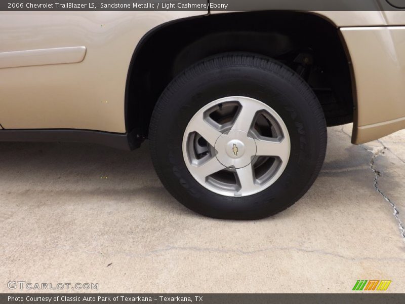 Sandstone Metallic / Light Cashmere/Ebony 2006 Chevrolet TrailBlazer LS