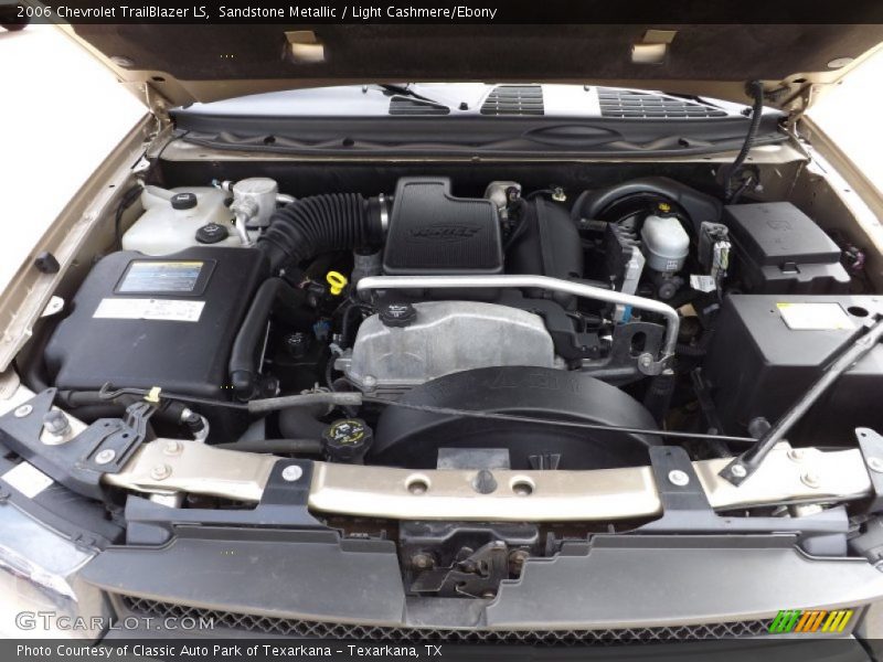 Sandstone Metallic / Light Cashmere/Ebony 2006 Chevrolet TrailBlazer LS