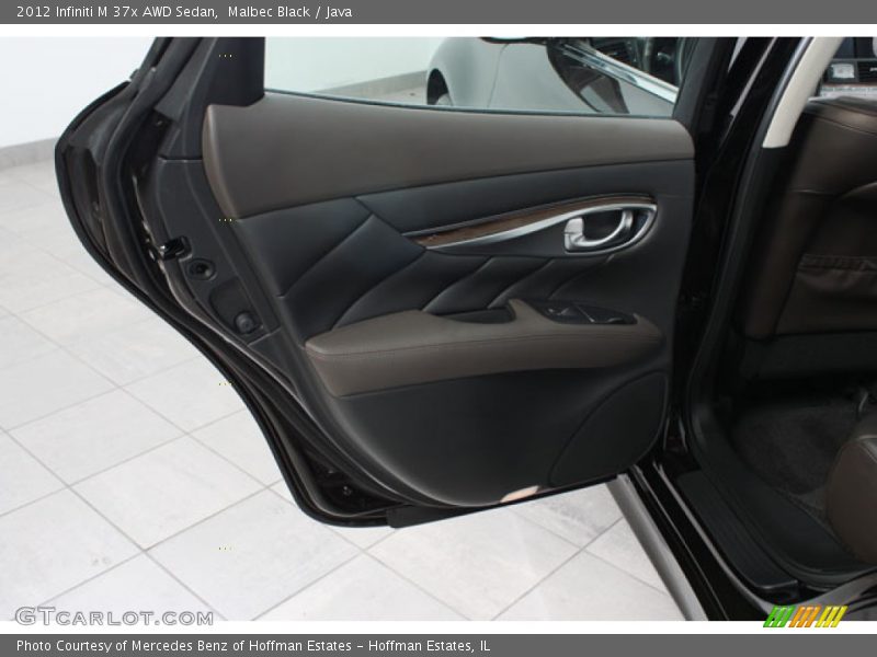 Malbec Black / Java 2012 Infiniti M 37x AWD Sedan