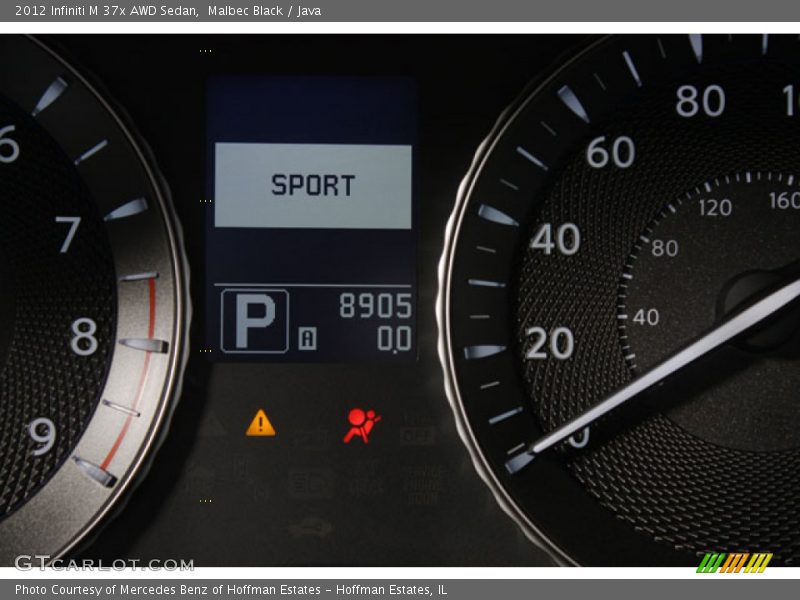 Malbec Black / Java 2012 Infiniti M 37x AWD Sedan