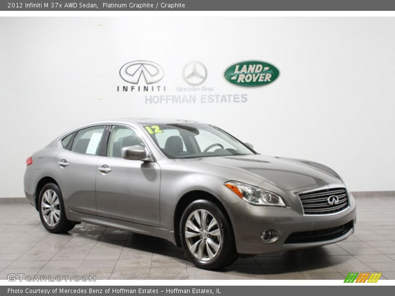 Platinum Graphite / Graphite 2012 Infiniti M 37x AWD Sedan