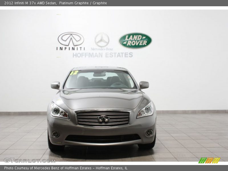 Platinum Graphite / Graphite 2012 Infiniti M 37x AWD Sedan