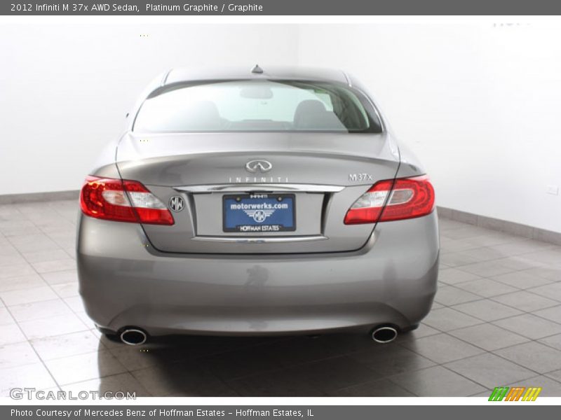 Platinum Graphite / Graphite 2012 Infiniti M 37x AWD Sedan