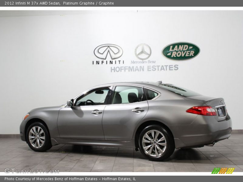 Platinum Graphite / Graphite 2012 Infiniti M 37x AWD Sedan