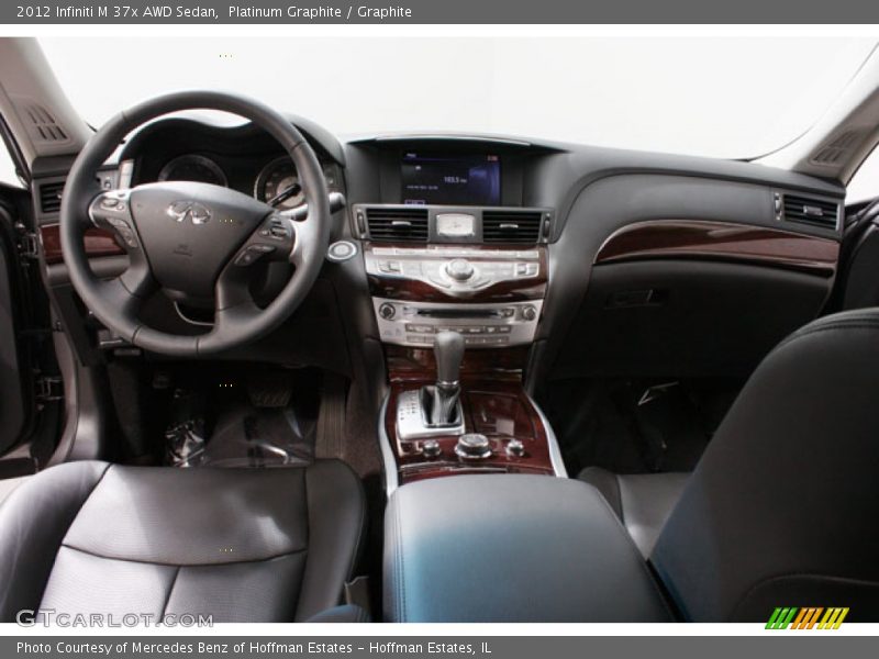 Platinum Graphite / Graphite 2012 Infiniti M 37x AWD Sedan
