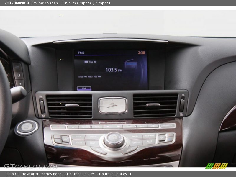Platinum Graphite / Graphite 2012 Infiniti M 37x AWD Sedan