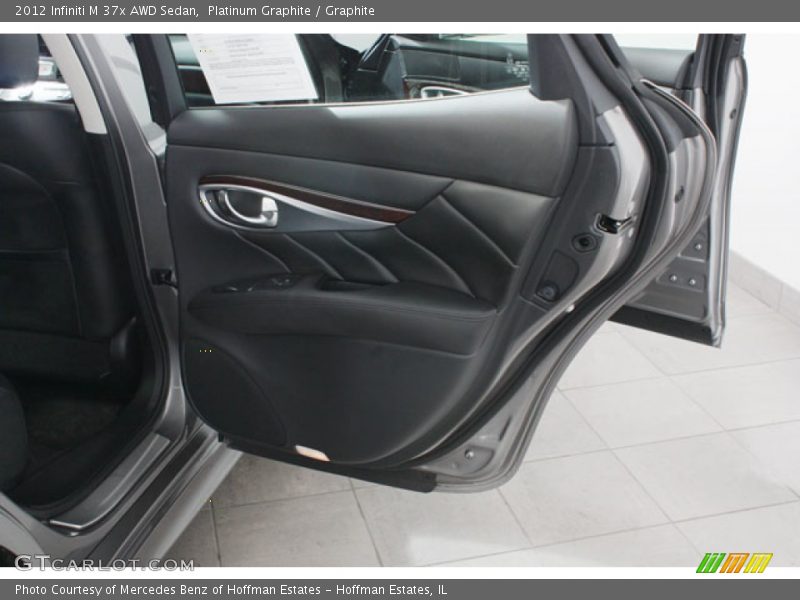 Platinum Graphite / Graphite 2012 Infiniti M 37x AWD Sedan