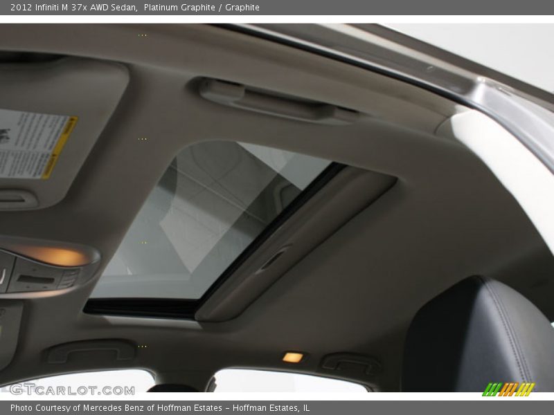 Platinum Graphite / Graphite 2012 Infiniti M 37x AWD Sedan