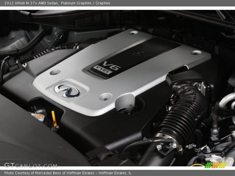 Platinum Graphite / Graphite 2012 Infiniti M 37x AWD Sedan
