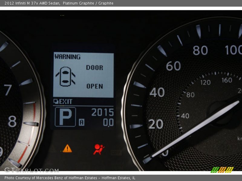 Platinum Graphite / Graphite 2012 Infiniti M 37x AWD Sedan