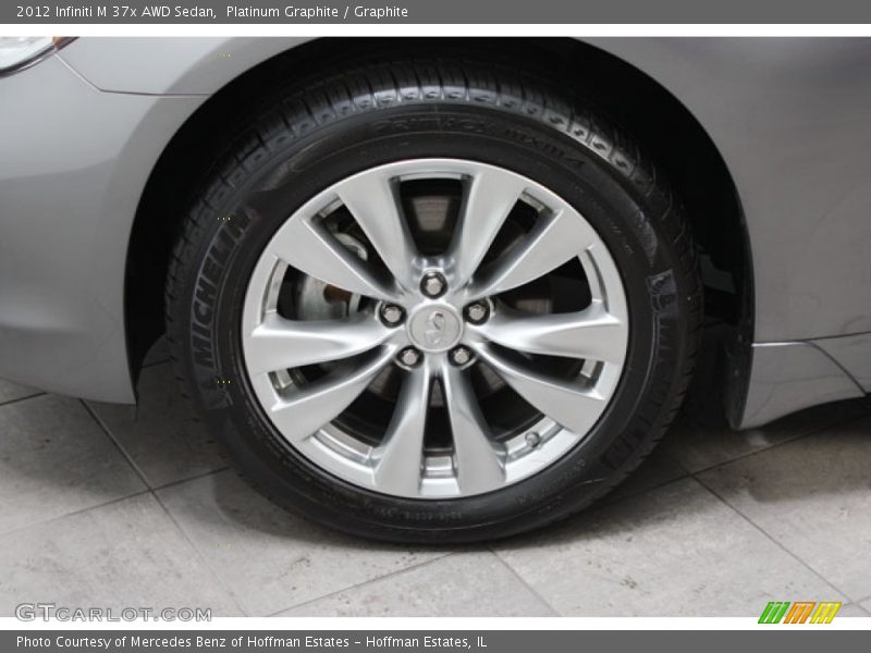 Platinum Graphite / Graphite 2012 Infiniti M 37x AWD Sedan