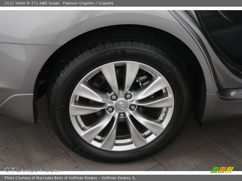 Platinum Graphite / Graphite 2012 Infiniti M 37x AWD Sedan