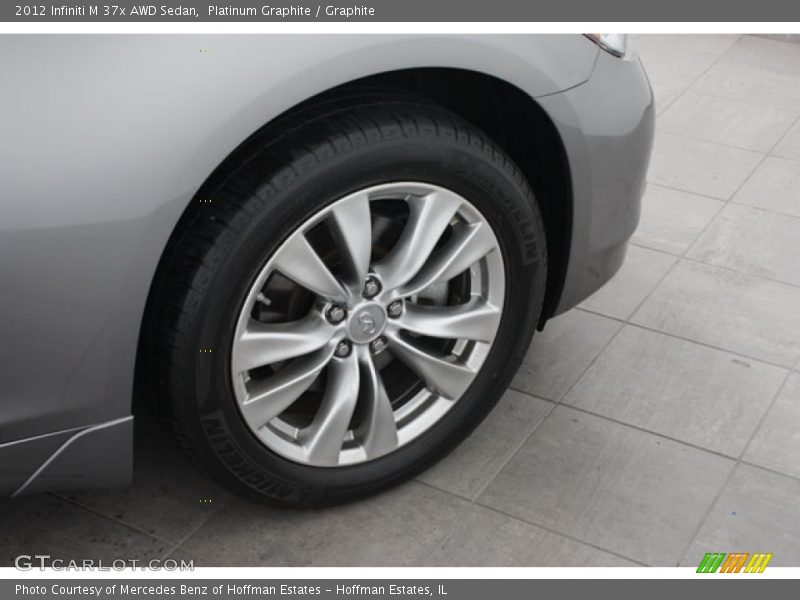 Platinum Graphite / Graphite 2012 Infiniti M 37x AWD Sedan