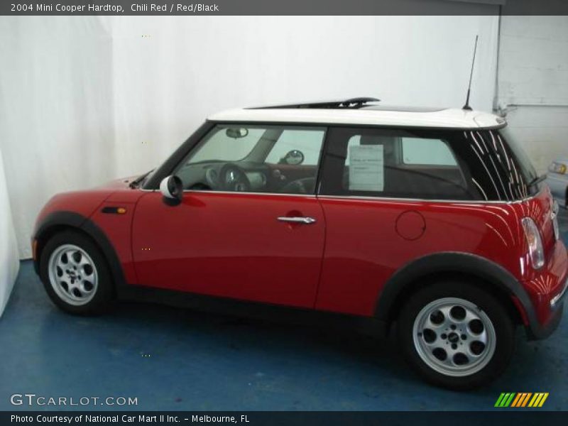 Chili Red / Red/Black 2004 Mini Cooper Hardtop