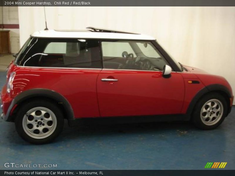 Chili Red / Red/Black 2004 Mini Cooper Hardtop
