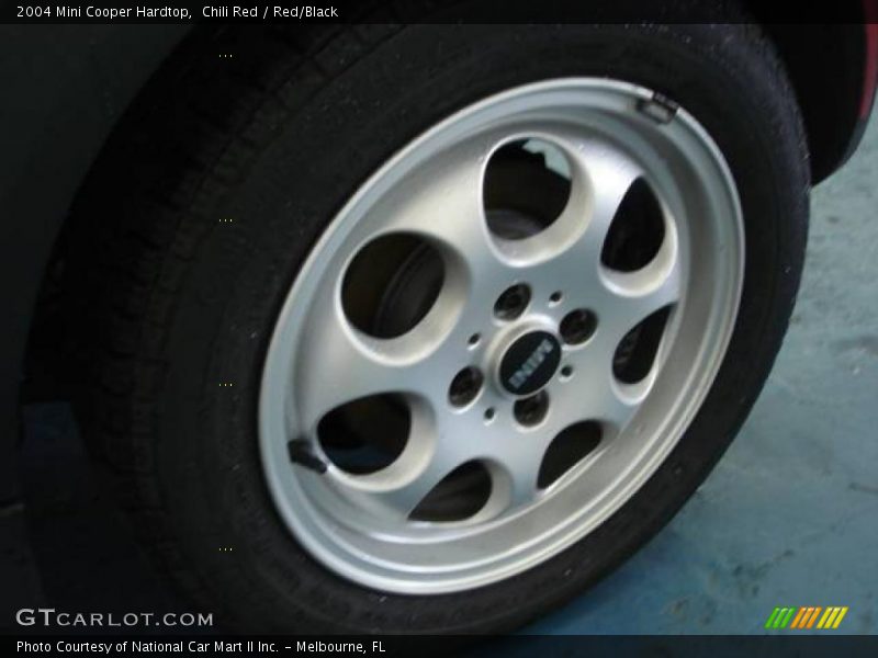 Chili Red / Red/Black 2004 Mini Cooper Hardtop