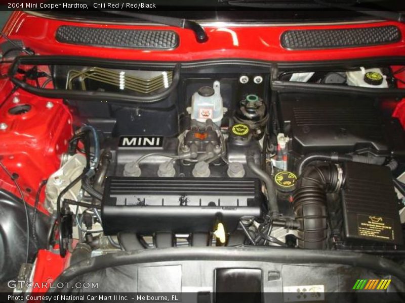 Chili Red / Red/Black 2004 Mini Cooper Hardtop