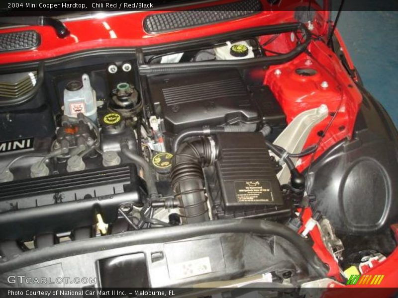 Chili Red / Red/Black 2004 Mini Cooper Hardtop