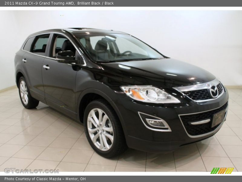 Brilliant Black / Black 2011 Mazda CX-9 Grand Touring AWD
