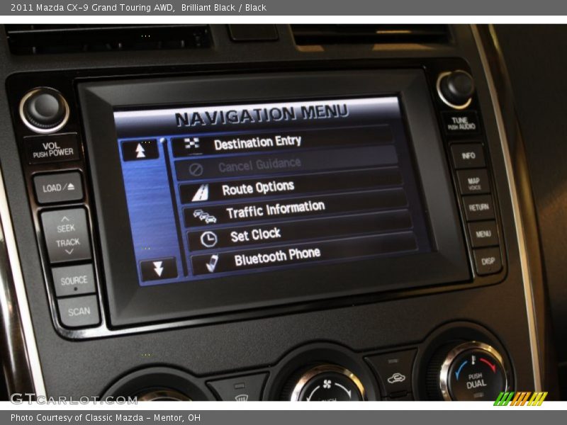 Brilliant Black / Black 2011 Mazda CX-9 Grand Touring AWD