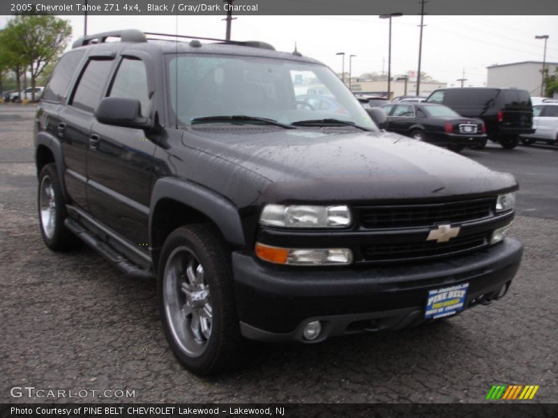 Black / Gray/Dark Charcoal 2005 Chevrolet Tahoe Z71 4x4