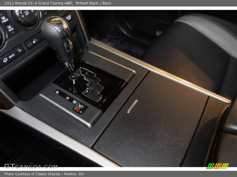 Brilliant Black / Black 2011 Mazda CX-9 Grand Touring AWD