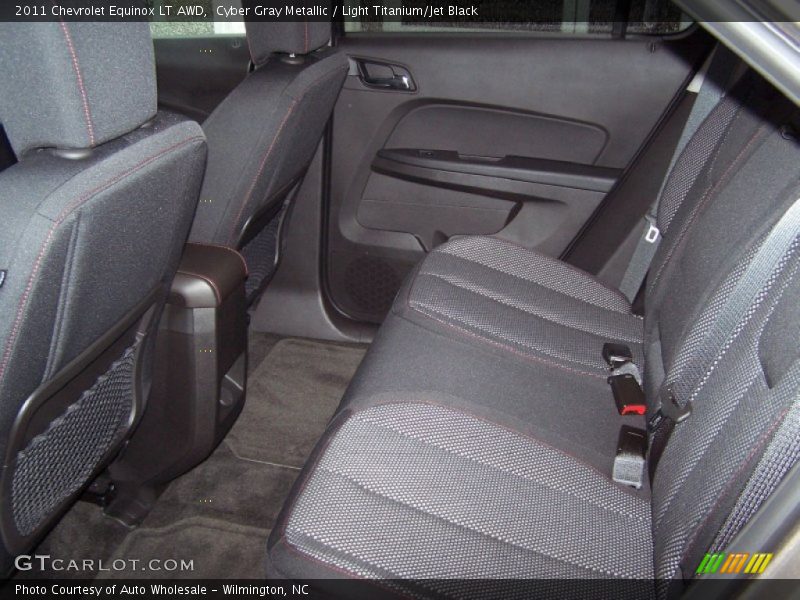 Cyber Gray Metallic / Light Titanium/Jet Black 2011 Chevrolet Equinox LT AWD