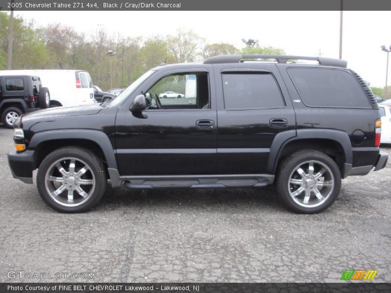 Black / Gray/Dark Charcoal 2005 Chevrolet Tahoe Z71 4x4