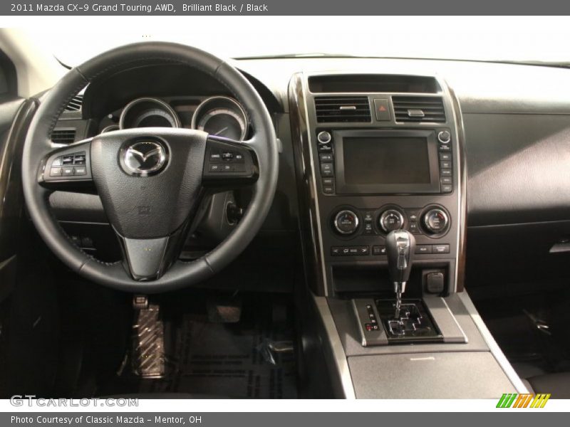 Brilliant Black / Black 2011 Mazda CX-9 Grand Touring AWD