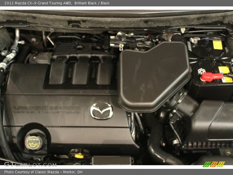 Brilliant Black / Black 2011 Mazda CX-9 Grand Touring AWD