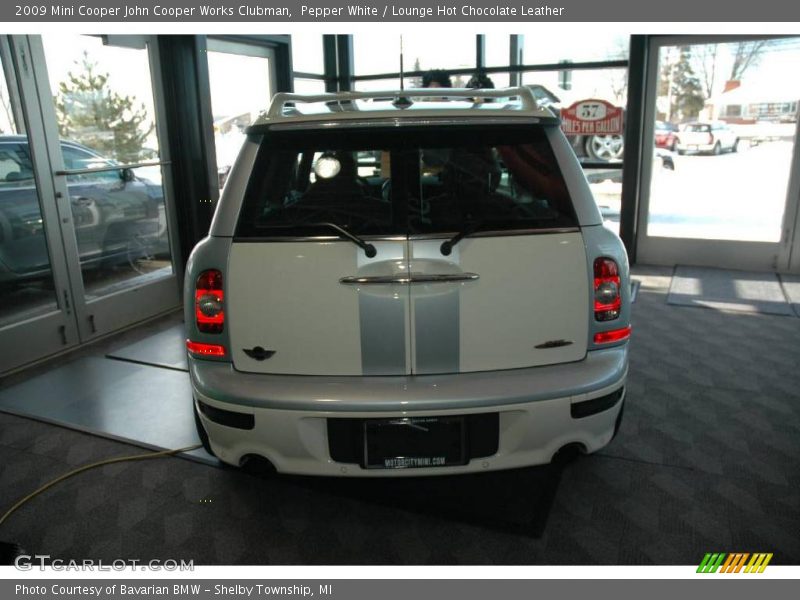 Pepper White / Lounge Hot Chocolate Leather 2009 Mini Cooper John Cooper Works Clubman