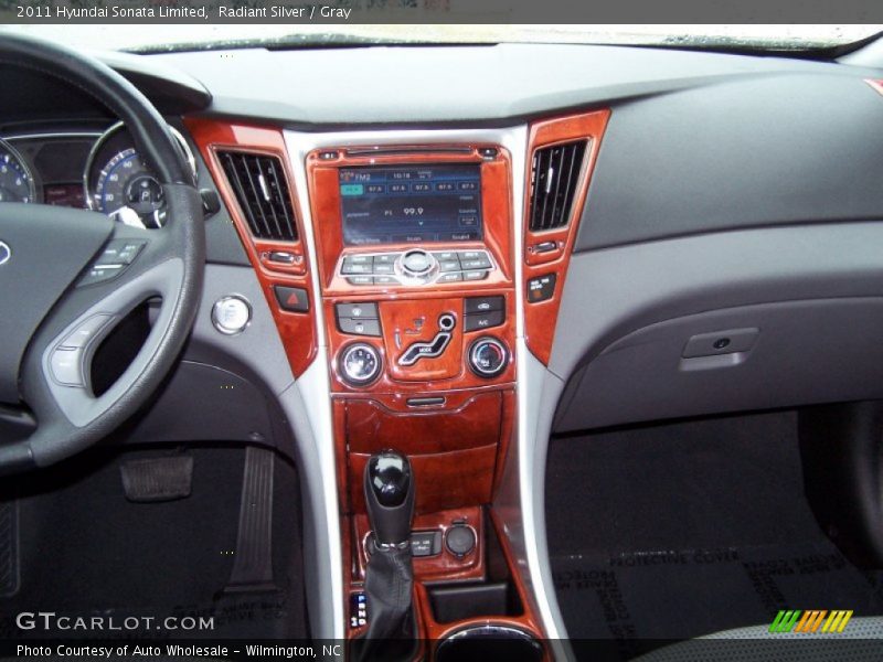 Radiant Silver / Gray 2011 Hyundai Sonata Limited