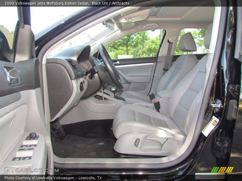 Black Uni / Anthracite 2009 Volkswagen Jetta Wolfsburg Edition Sedan
