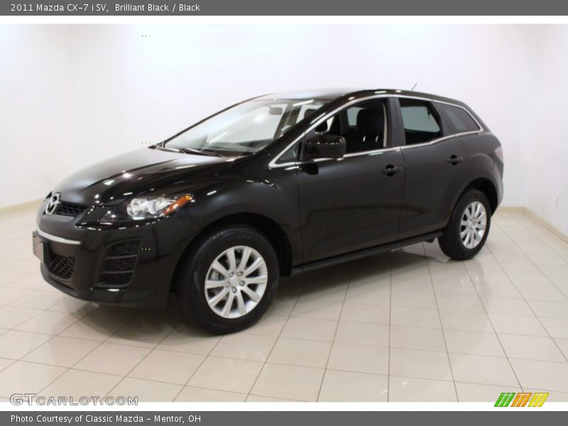 Brilliant Black / Black 2011 Mazda CX-7 i SV