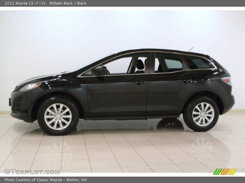 Brilliant Black / Black 2011 Mazda CX-7 i SV