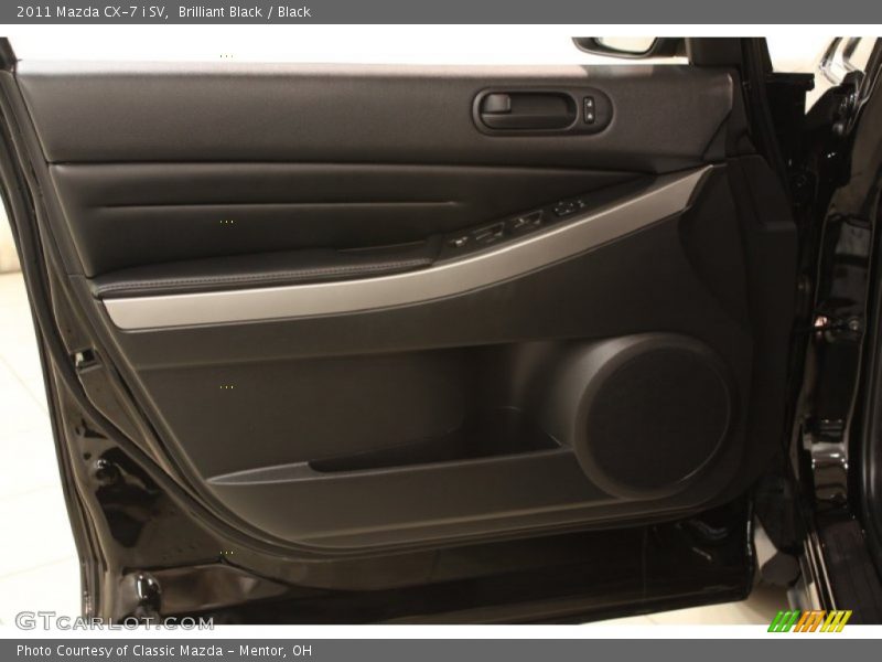 Brilliant Black / Black 2011 Mazda CX-7 i SV