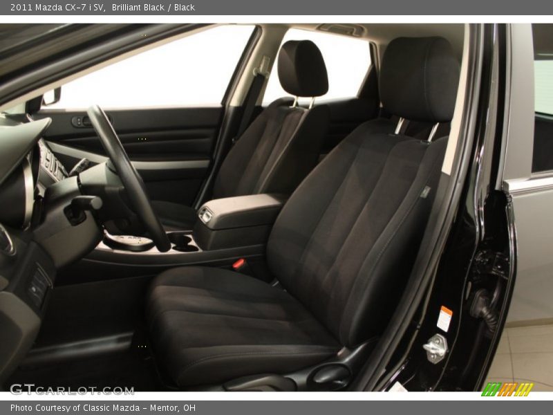 Brilliant Black / Black 2011 Mazda CX-7 i SV