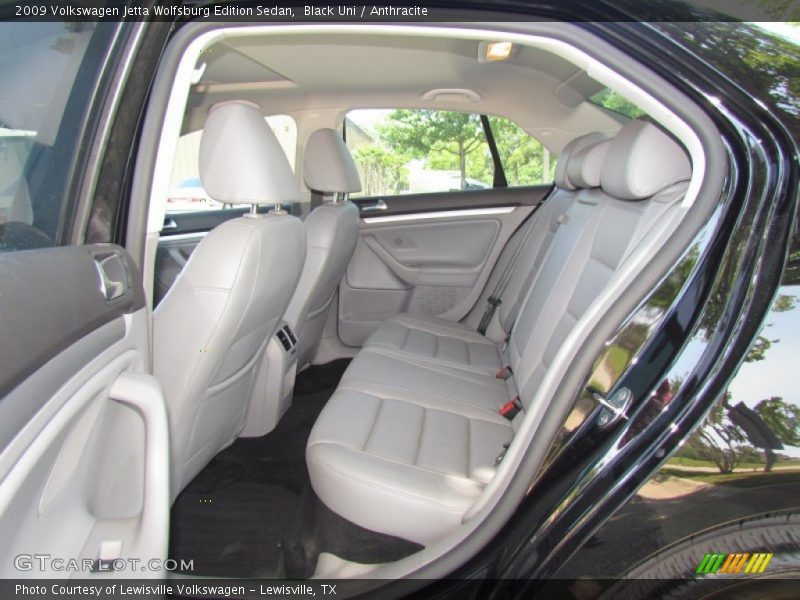 Black Uni / Anthracite 2009 Volkswagen Jetta Wolfsburg Edition Sedan