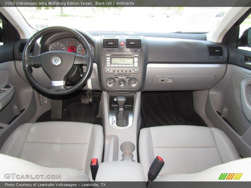Black Uni / Anthracite 2009 Volkswagen Jetta Wolfsburg Edition Sedan