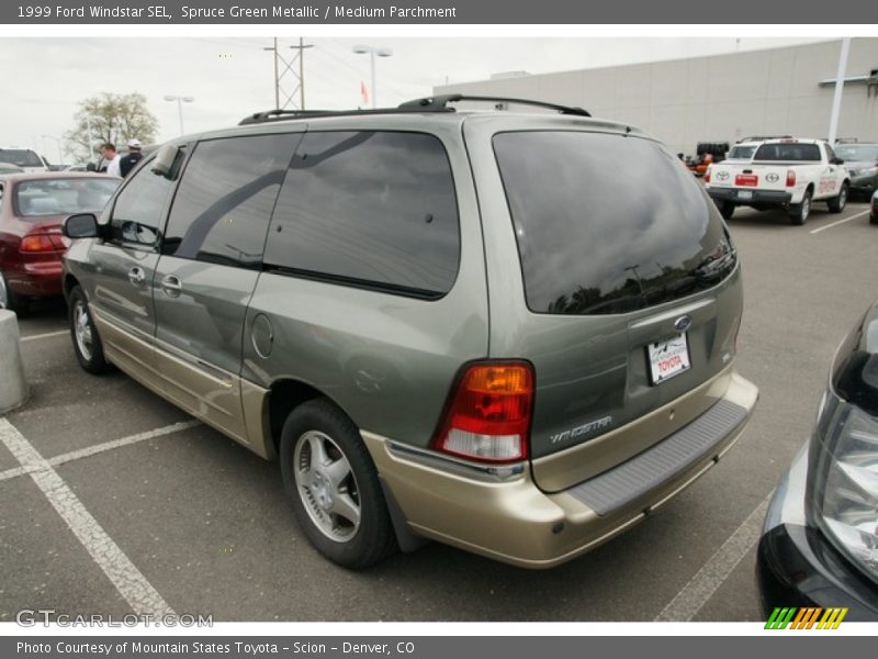 Spruce Green Metallic / Medium Parchment 1999 Ford Windstar SEL