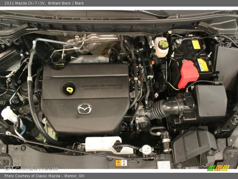 Brilliant Black / Black 2011 Mazda CX-7 i SV