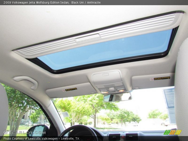 Black Uni / Anthracite 2009 Volkswagen Jetta Wolfsburg Edition Sedan